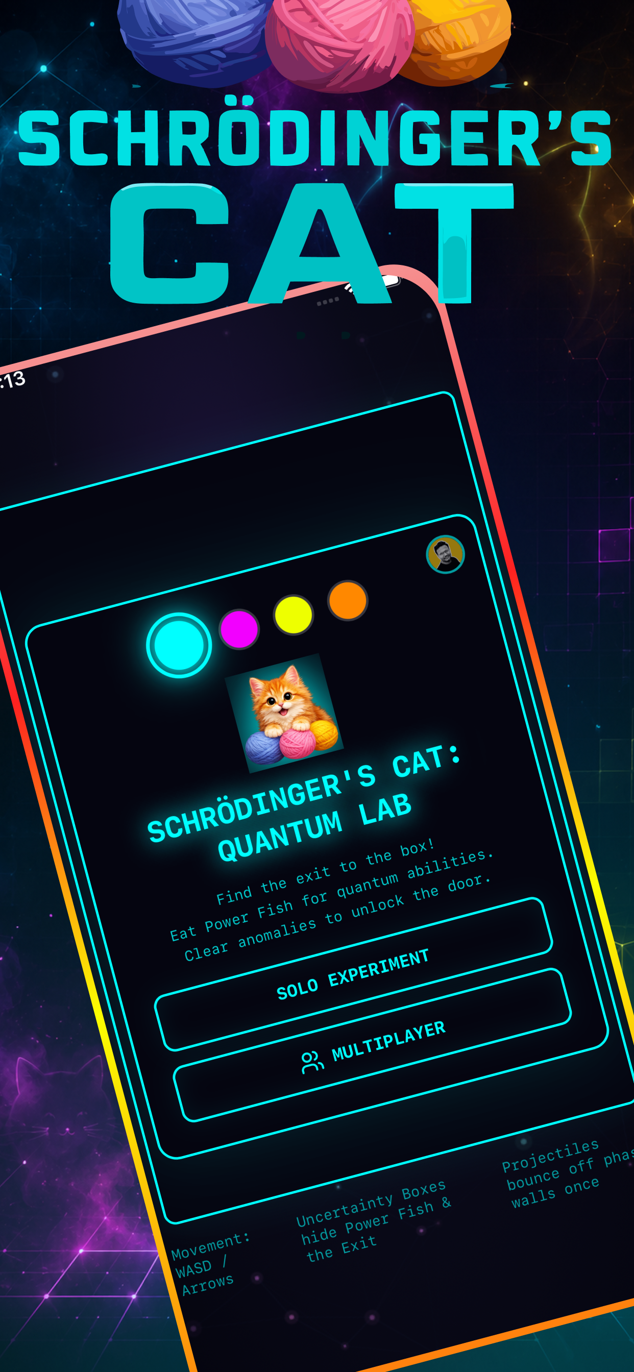 Schrödinger's Cat gameplay screenshot 1
